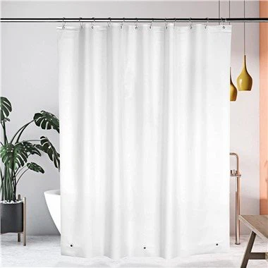 Штори для душу з прозорого пластику